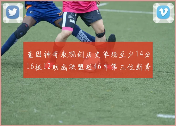 奎因神奇表现创历史单场至少14分16板12助成联盟近46年第三位新秀