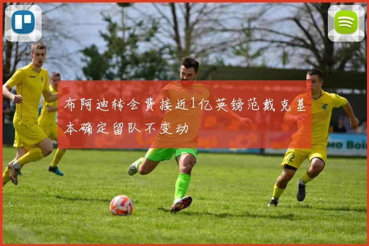 布阿迪转会费接近1亿英镑范戴克基本确定留队不变动